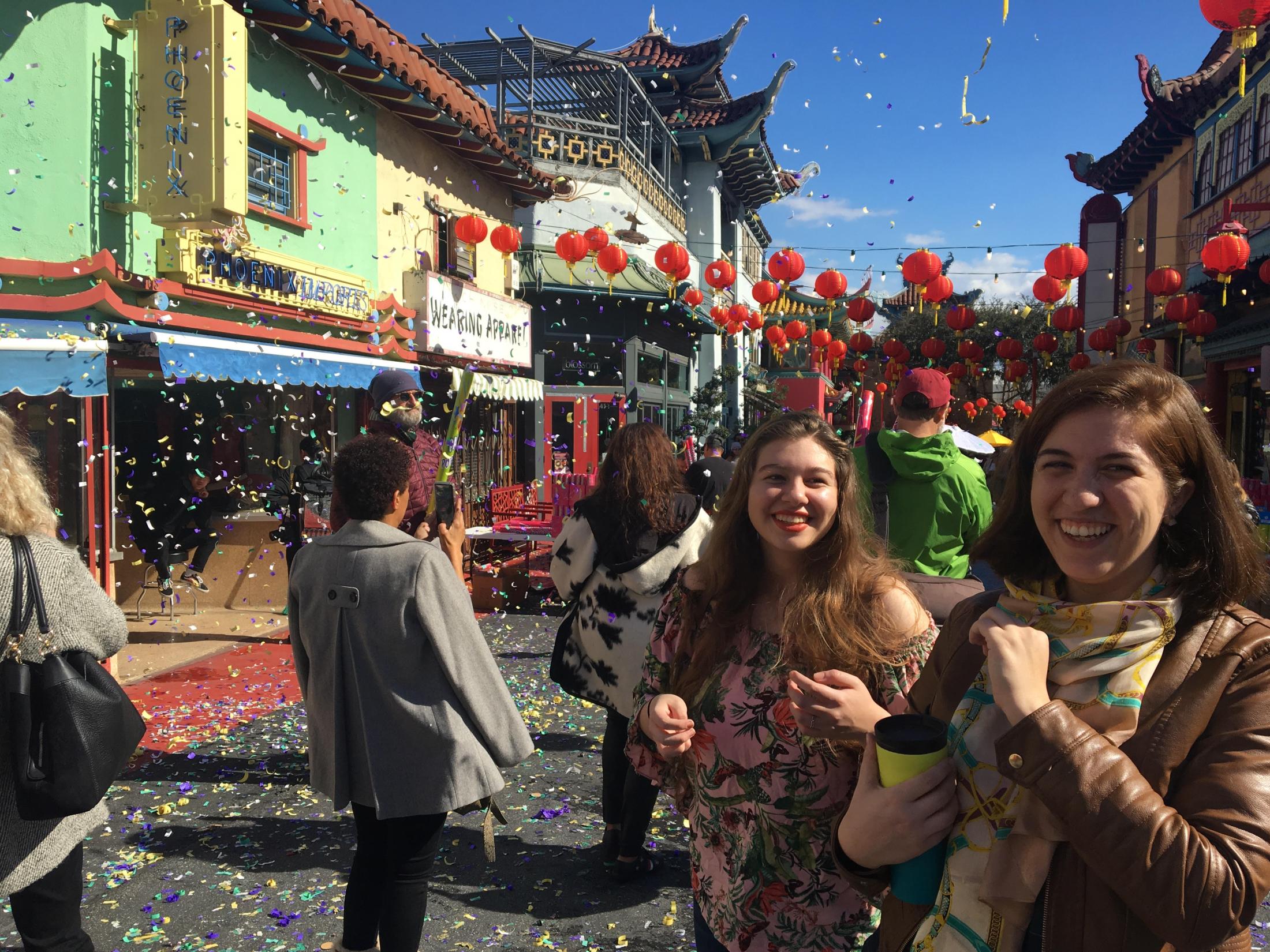 Image of people at an outdoor celebration.