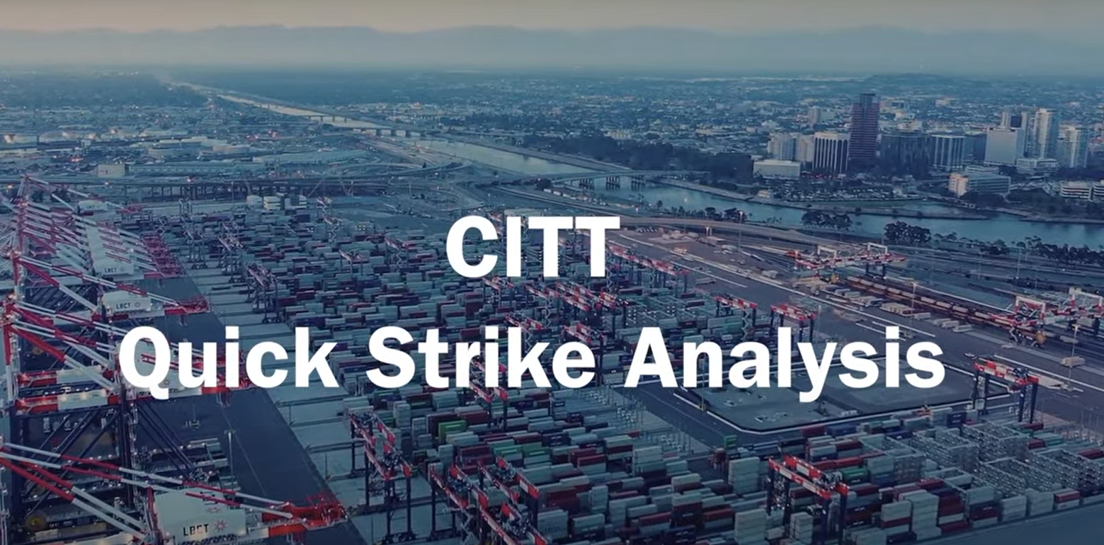 CITT Quick Strike Analysis - Video Screenshot