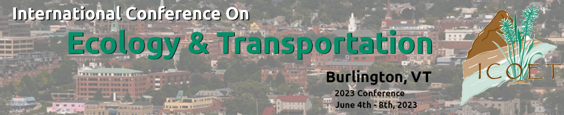 International Conference on Ecology and Transportation 2023 Advertisement Banner