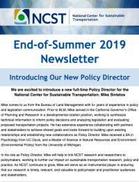 NCST 2019 Summer newsletter cover