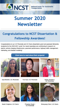 NCST 2020 Summer newsletter cover