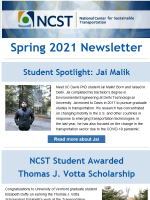 NCST 2021 Spring newsletter cover