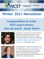 NCST 2021 Winter newsletter cover